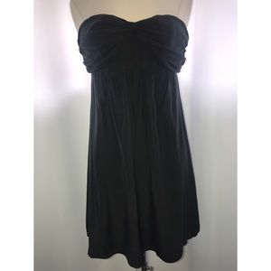 The Limited Black Bodice Strapless Dress